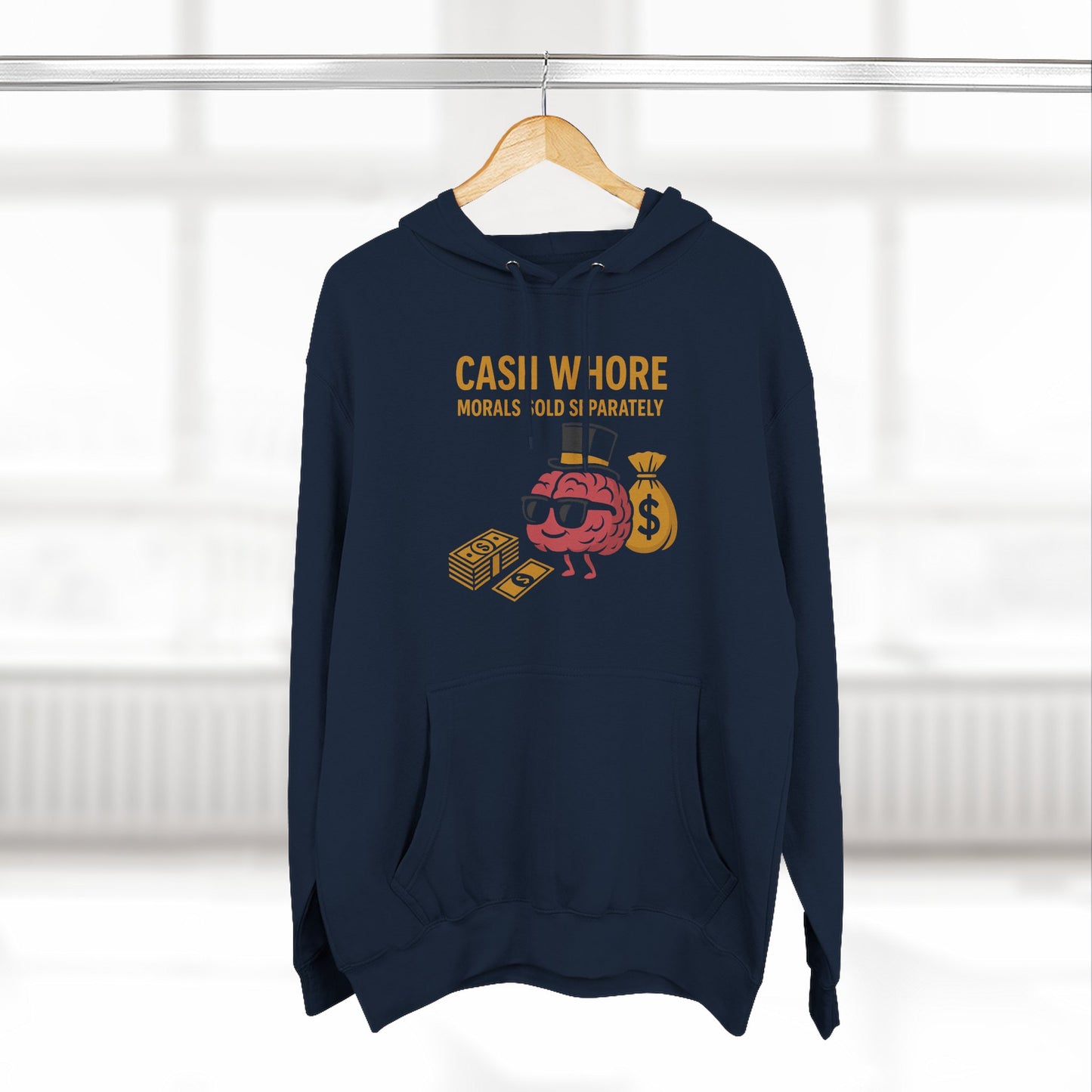 Cash Inspired Fleece Hoodie - Funny Graphic Pullover, Cozy Wear for Chill Days and Events, Perfect Gift for Friends and Family