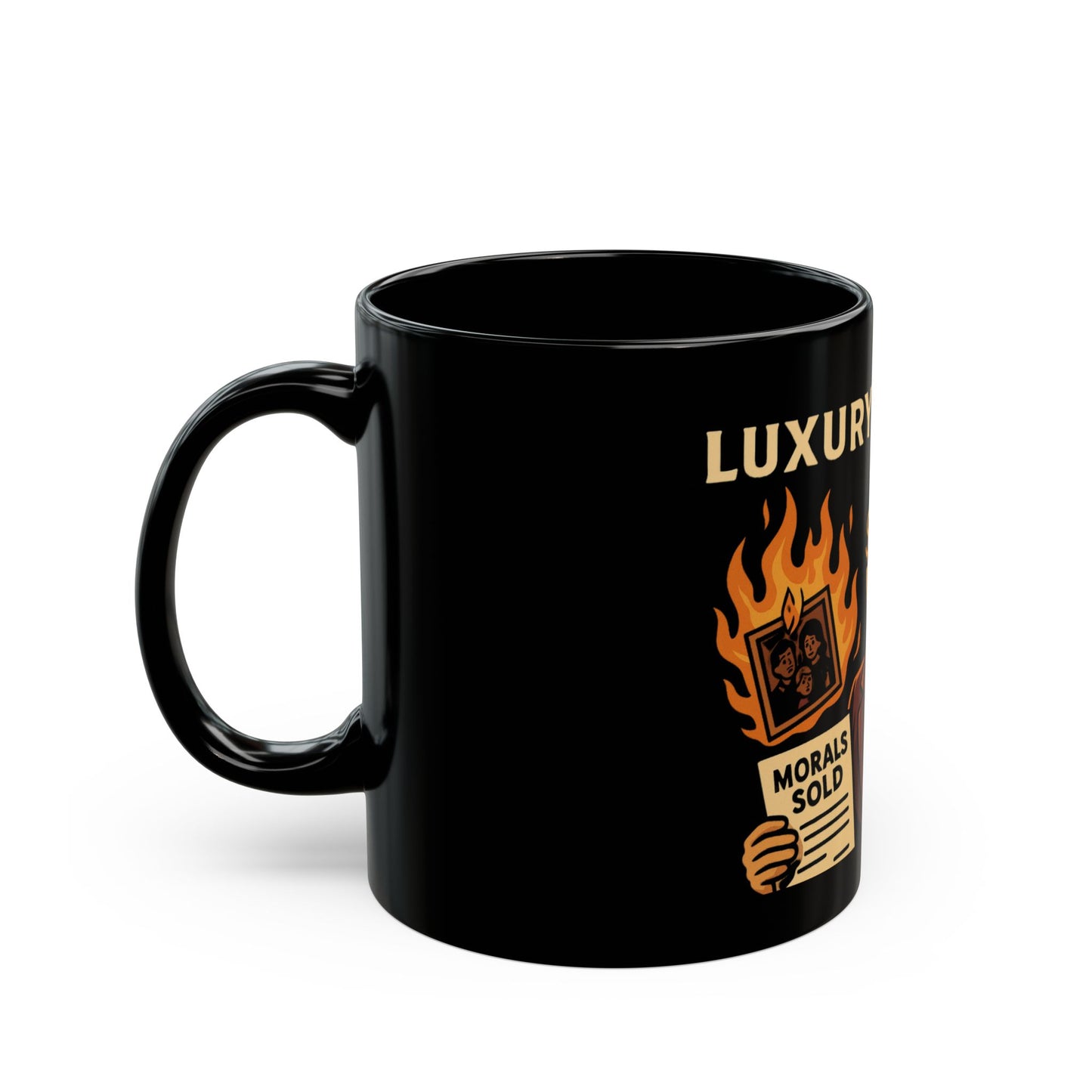 Luxury Sociopath Black Mug