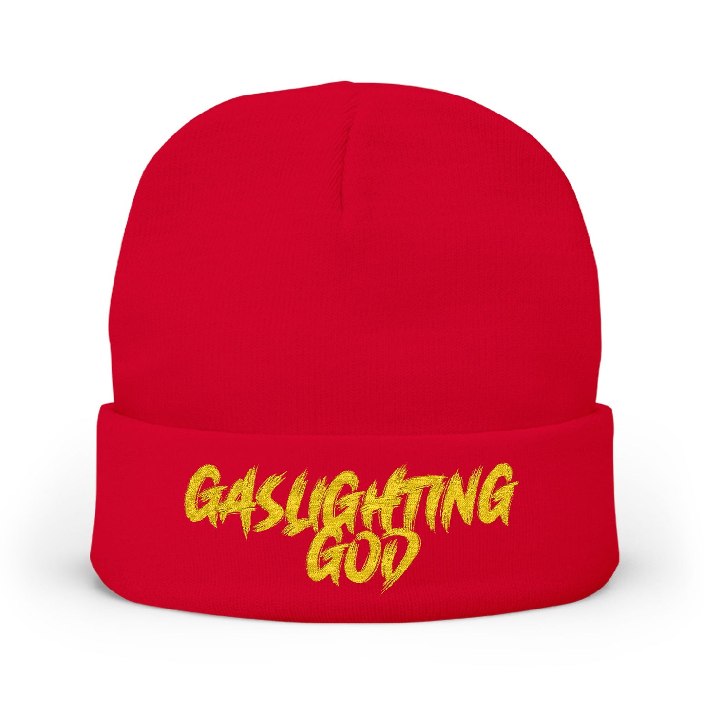 Gaslighting God Knit Beanie