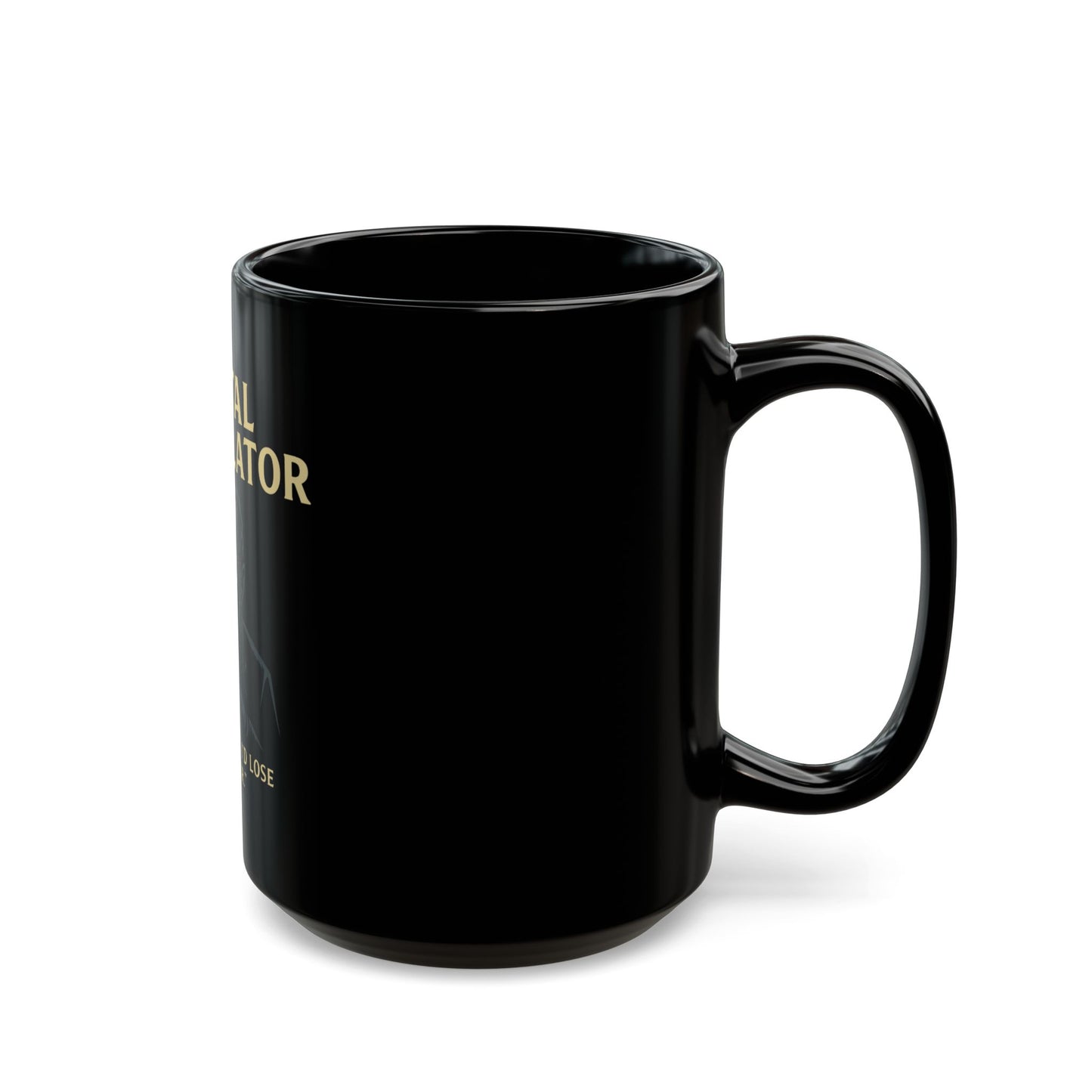 Mental Manipulator Black Mug