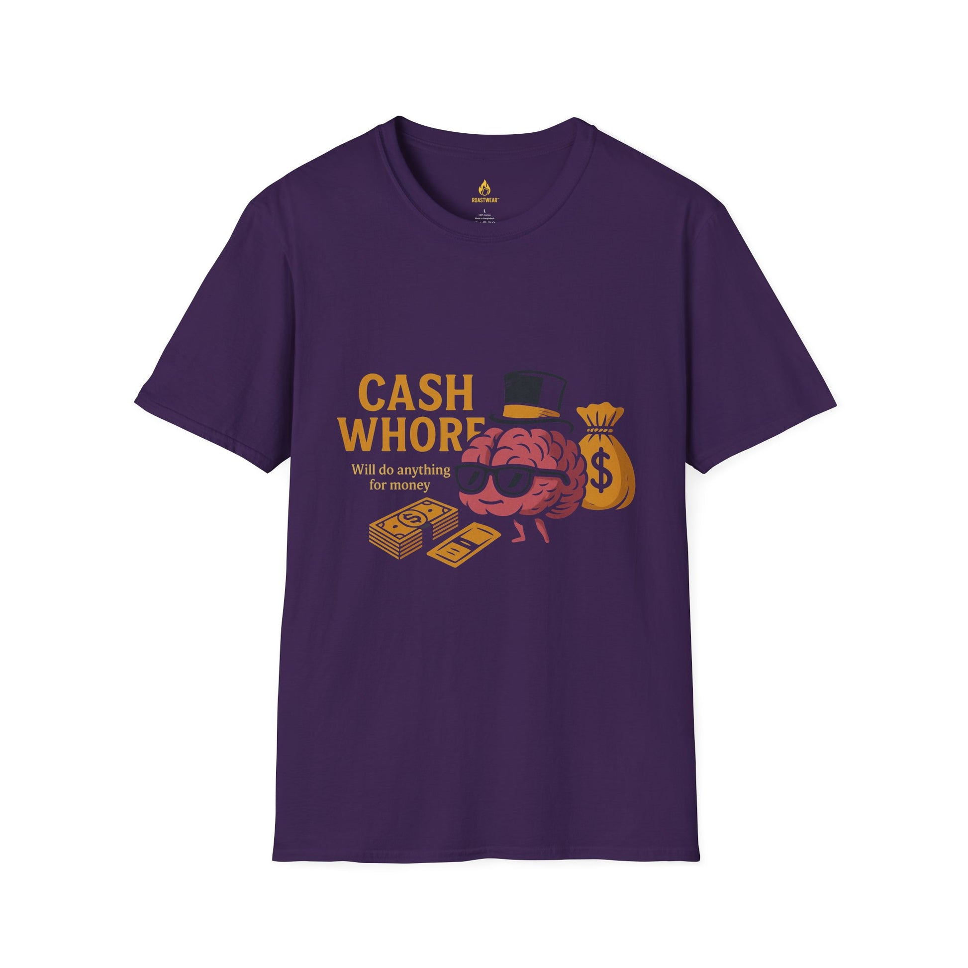 Cash Whore Unisex Softstyle T-Shirt