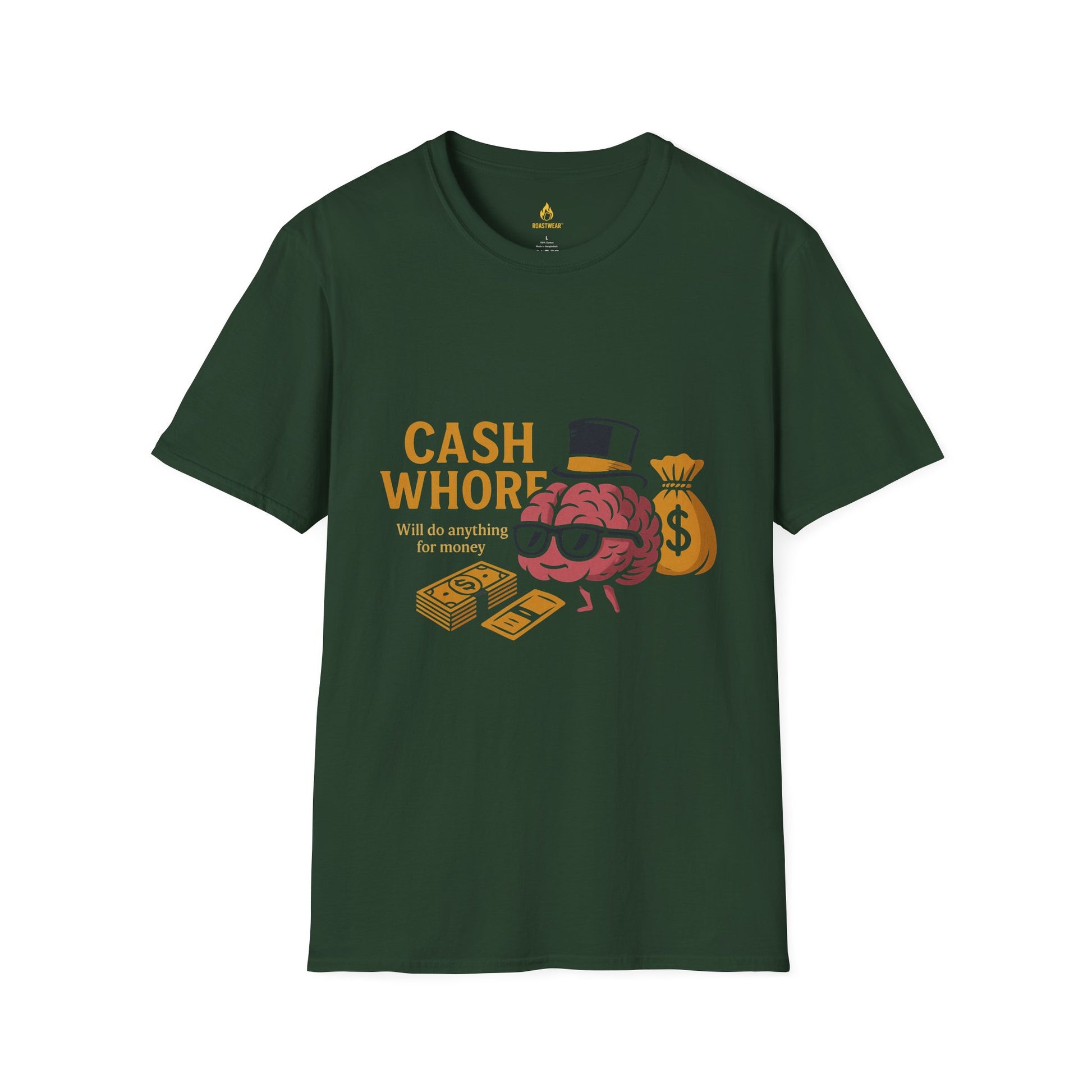 Cash Whore Unisex Softstyle T-Shirt